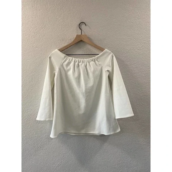 Tuckernuck White Off-Shoulder Blouse - Picture 5 of 8